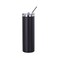 Craft Express 6 Pack Powder Coated Stainless Steel Tumblers with Straw & Lid